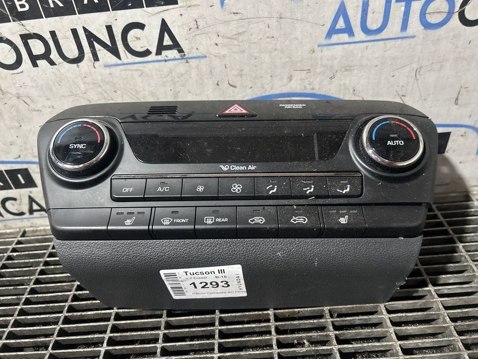 Panou Comanda AC Clima Hyundai Tucson III 2015 - 2018 (1293) 97250D7530TRY