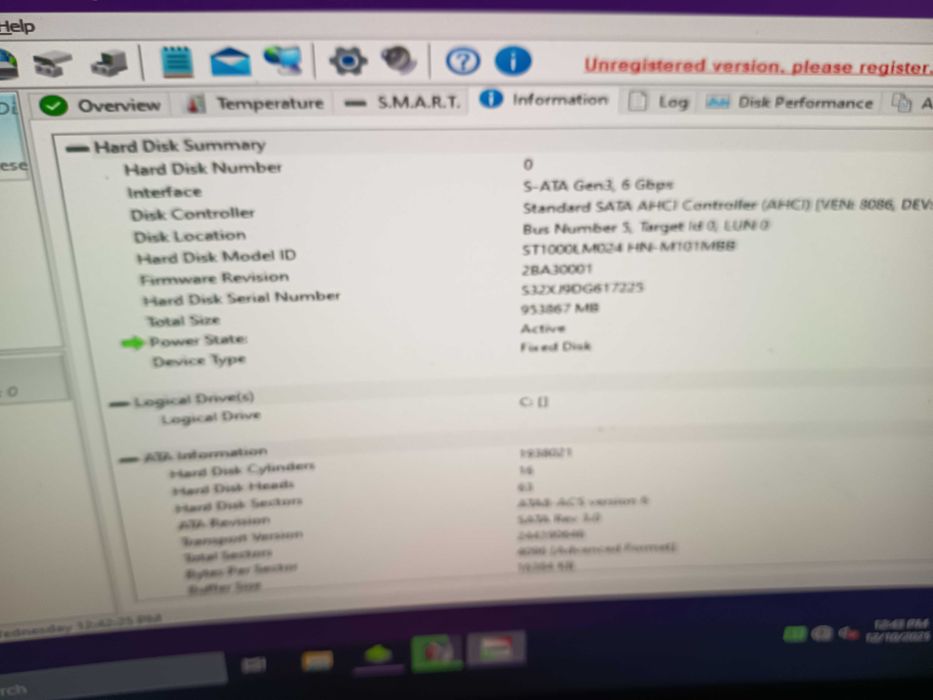 Hard disc laptop. 1TB + windows 10 pro