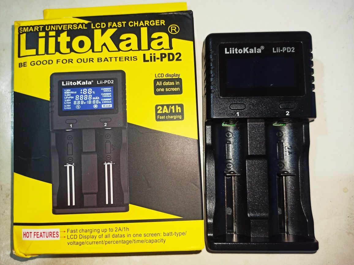 Lii-PD2 Lii-М4 Зарядное устройство аккумулятор зарядка литиевый 18650