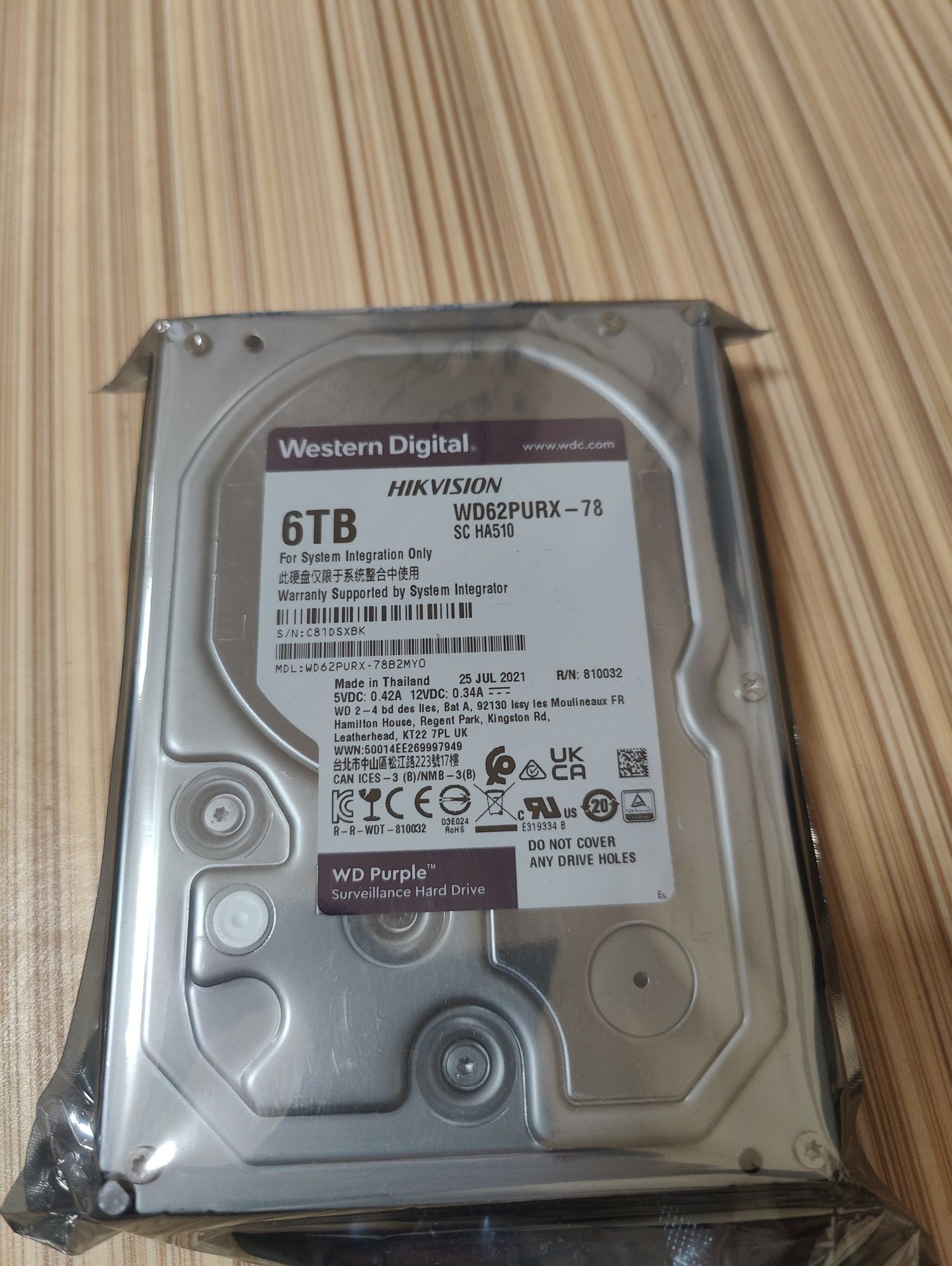 Жёсткие диски HDD