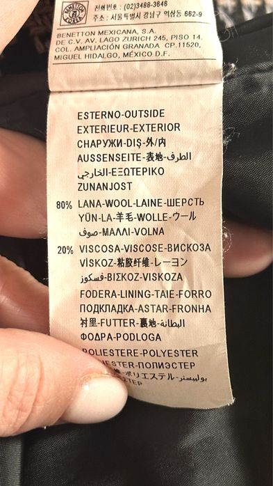 Palton/Pardesiu/ Geaca dama United Colors of Benetton