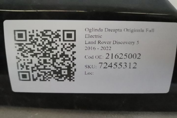 Oglinda Dreapta Originala Full Electric Land Rover Discovery 5 2016 20