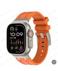 Curea Husa Soft Case Silicon Catarama Compatibila Ceas Apple Watch