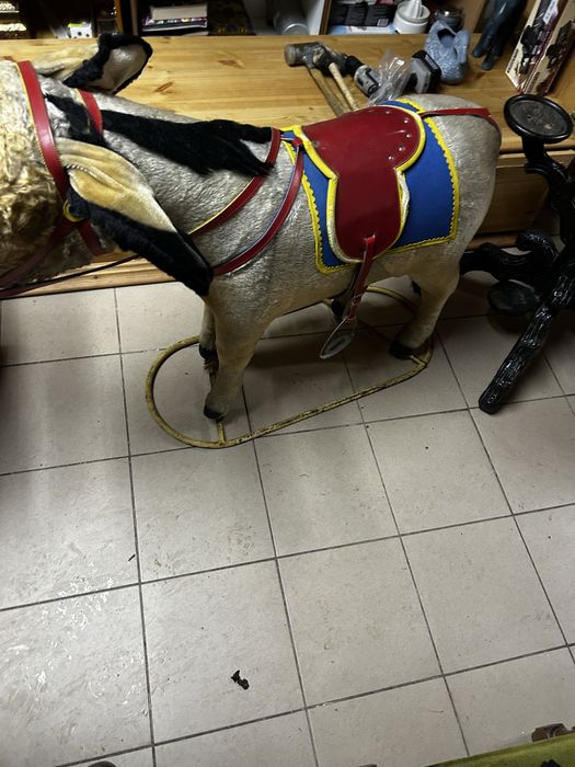 Cal balansoar vintage anii 60 – 70, piesa de colectie autentica