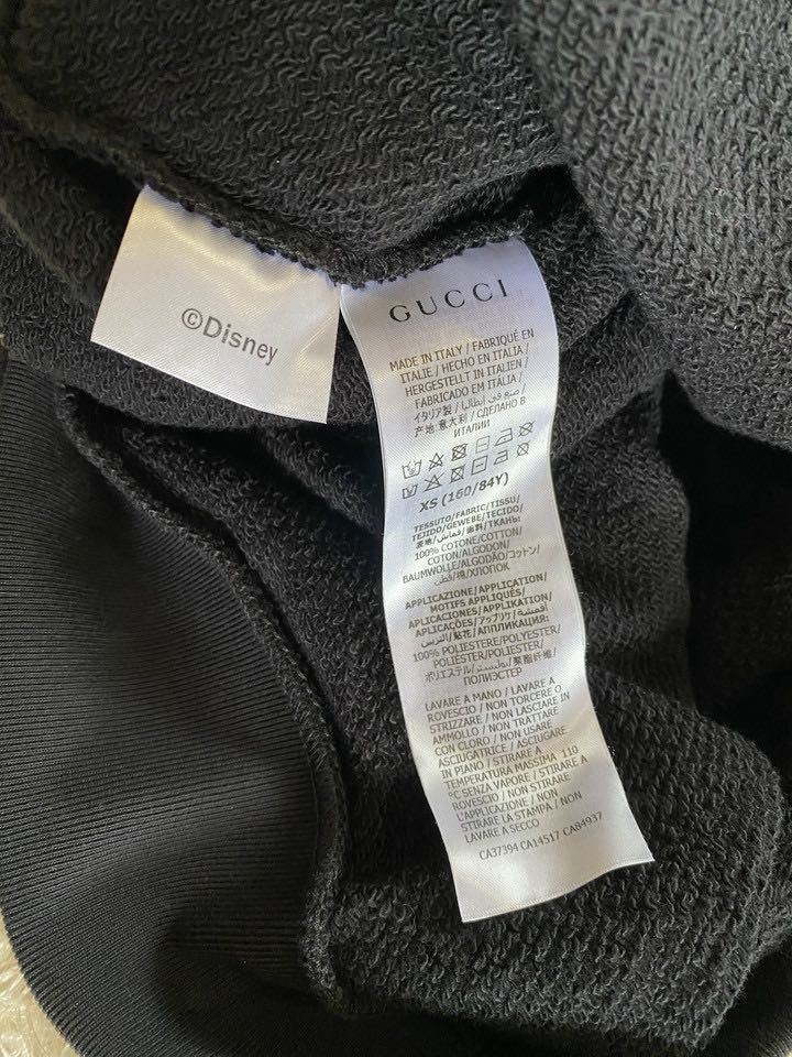 GUCCI x Disney Unisex Size:XS (Oversized)