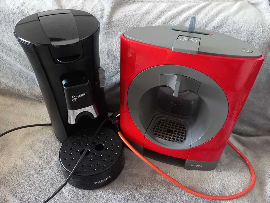 Кафемашини: PHILIPS SENSEO и Krups KP1105 Dolce Gusto със забележка