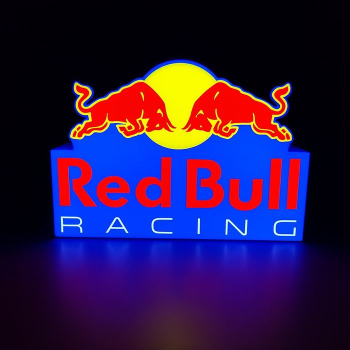 3д лампа Red Bull