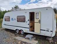 Remorca Swift Sterling Europa 600, an2006, inmatriculata Off grid
