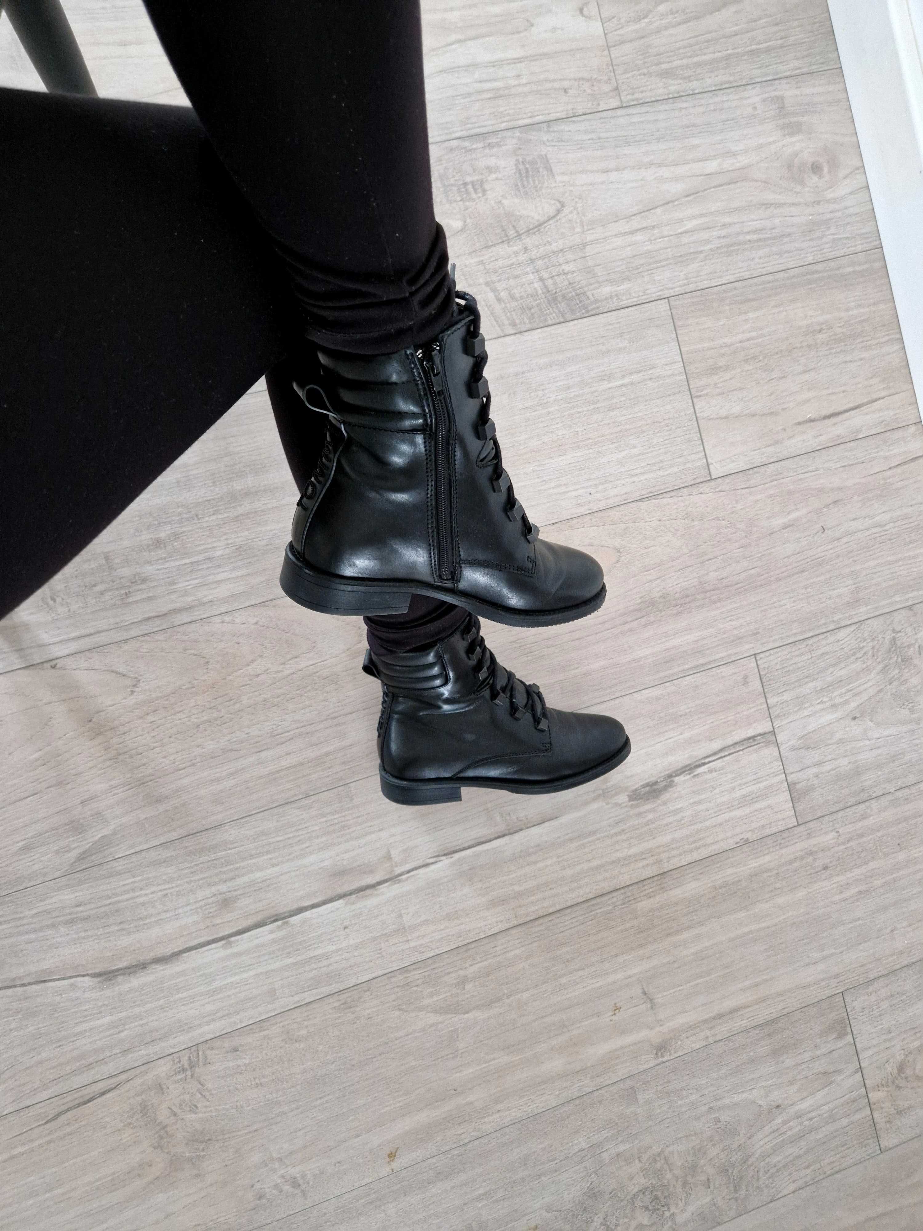Tommy Hilfiger botine damă, marimea 36, piele