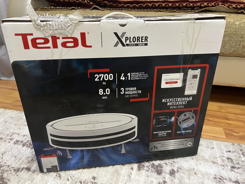 Робот-пылесос Tefal X-plorer Serie 120