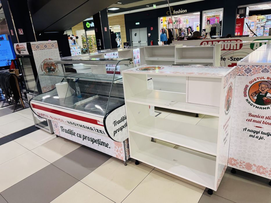 Anunț de vânzare – Stand complet pentru magazin producători locali
