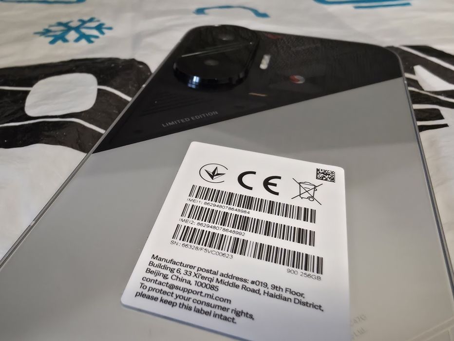 ***ЧИСТО НОВ 256GB Xiaomi POCO F7 Гаранция Зора 2027г. Silver / Сив