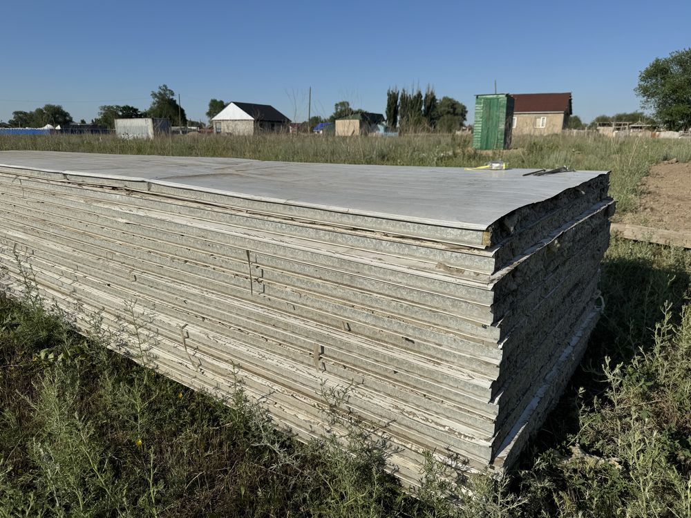 Сэндвич панели алматы 6шт