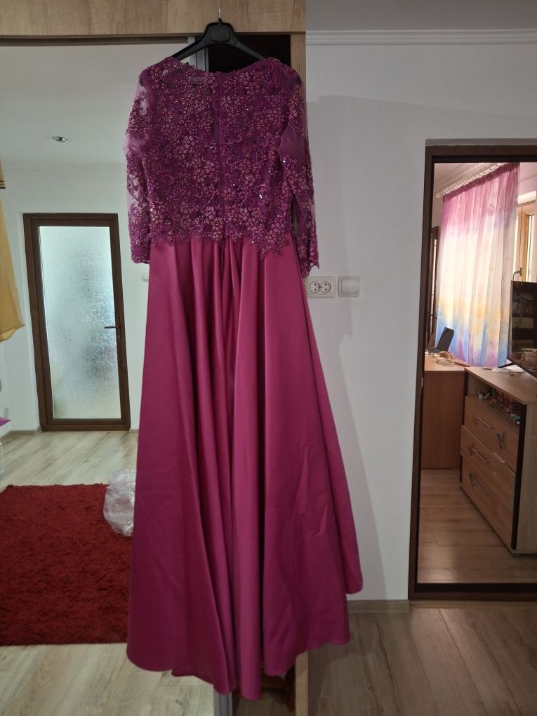 Rochie de nașa, creație Georgiana Iordache Design