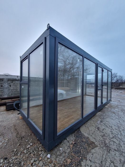 Producător Containere 6x4,8 M tip vitrină