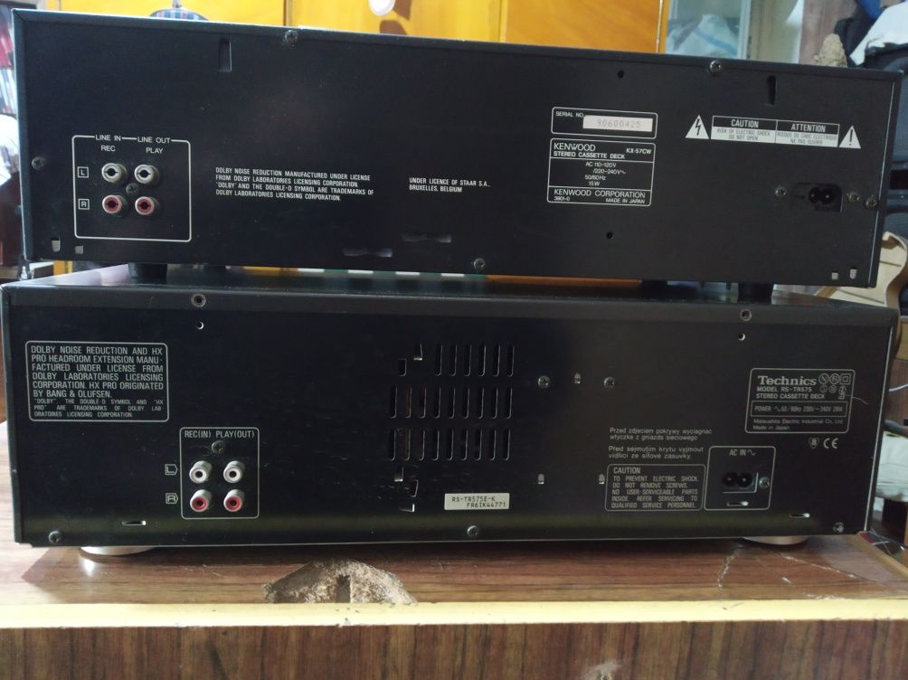 Кассетные магнитофон дека " kenwood " двухкассетник made in japan