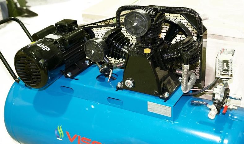 Compresor de aer 200L-10 bari Visoli -Motor 4CP-Bobinaj Cupru