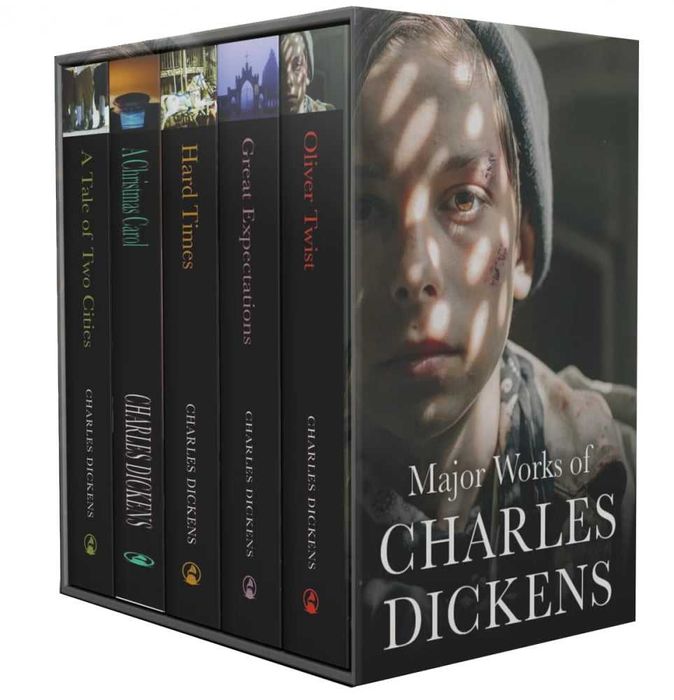 Major Works Of Charles Dickens 5 Books Collection Boxed Set