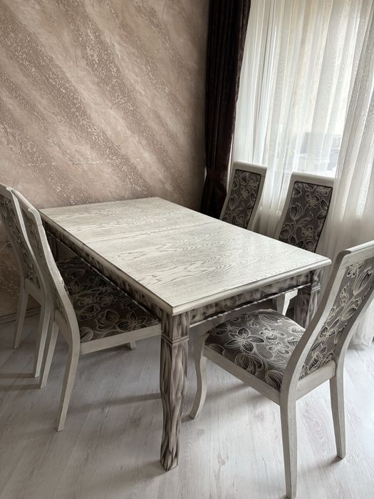 Трапезна маса с 6 стола