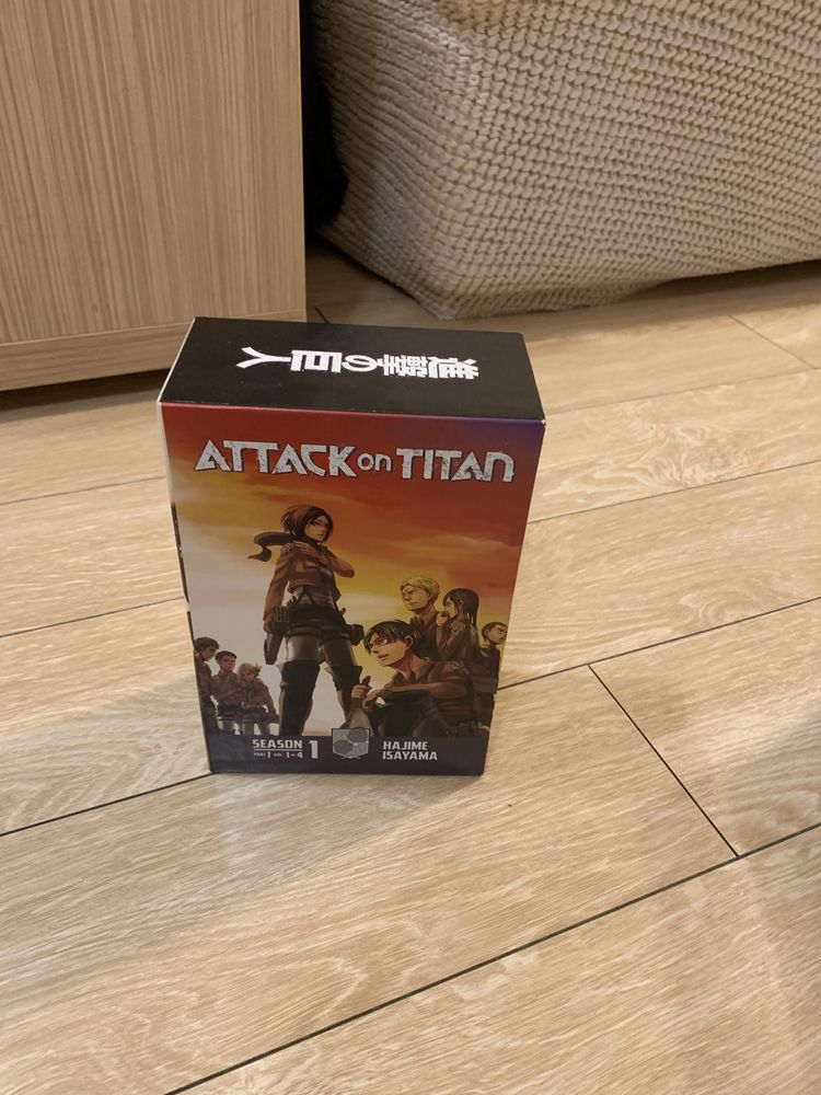 Serie de carti Attack on Titan. Volumele 1-2-3-4-5-6-7-8-9