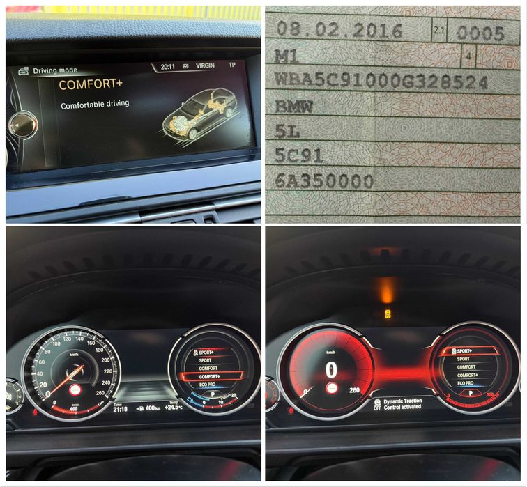 BMW 520d F10 X-Drive*Soft Close*Trapa*H&K*Camera*Distronic*
