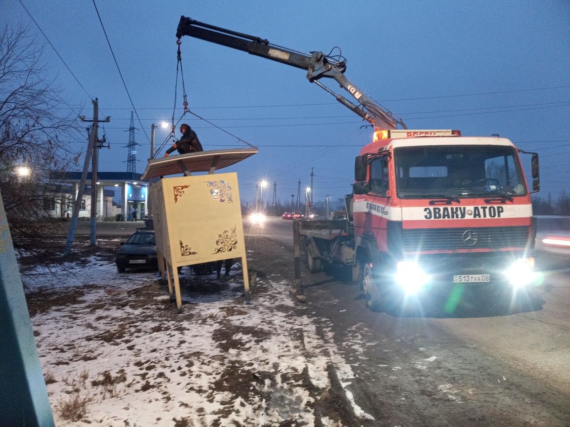 услуги манипулято эвакуатора по Таразу и РК