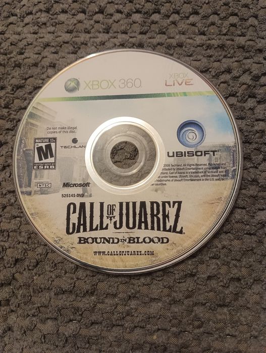 Диск для XBOX 360 CALL of JUAREZ