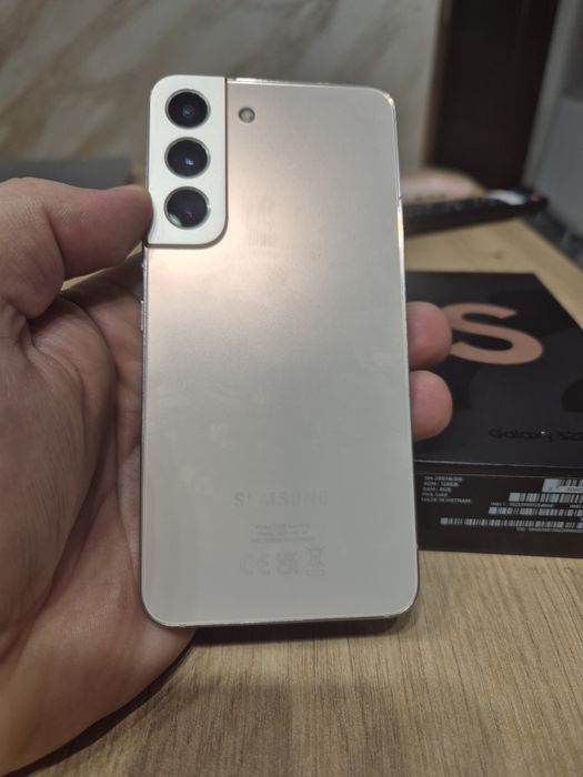 Samsung S22 pink gold 128