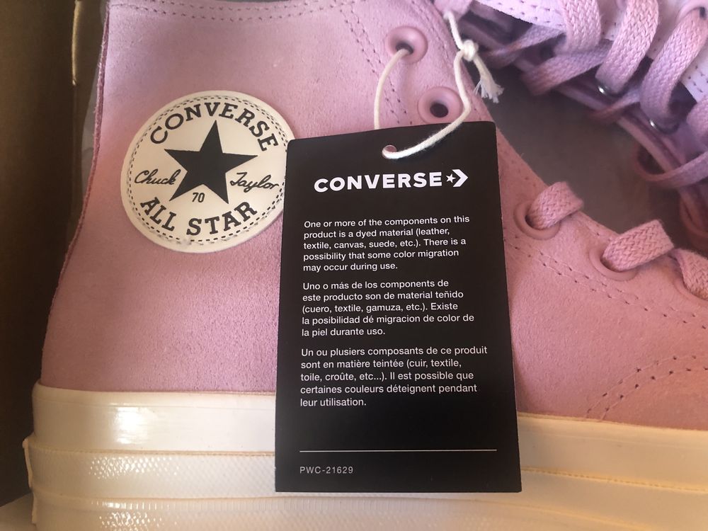 Converse Chuck 70 High Suede ОРИГИНАЛНИ дамски кецове -  39/25,5см