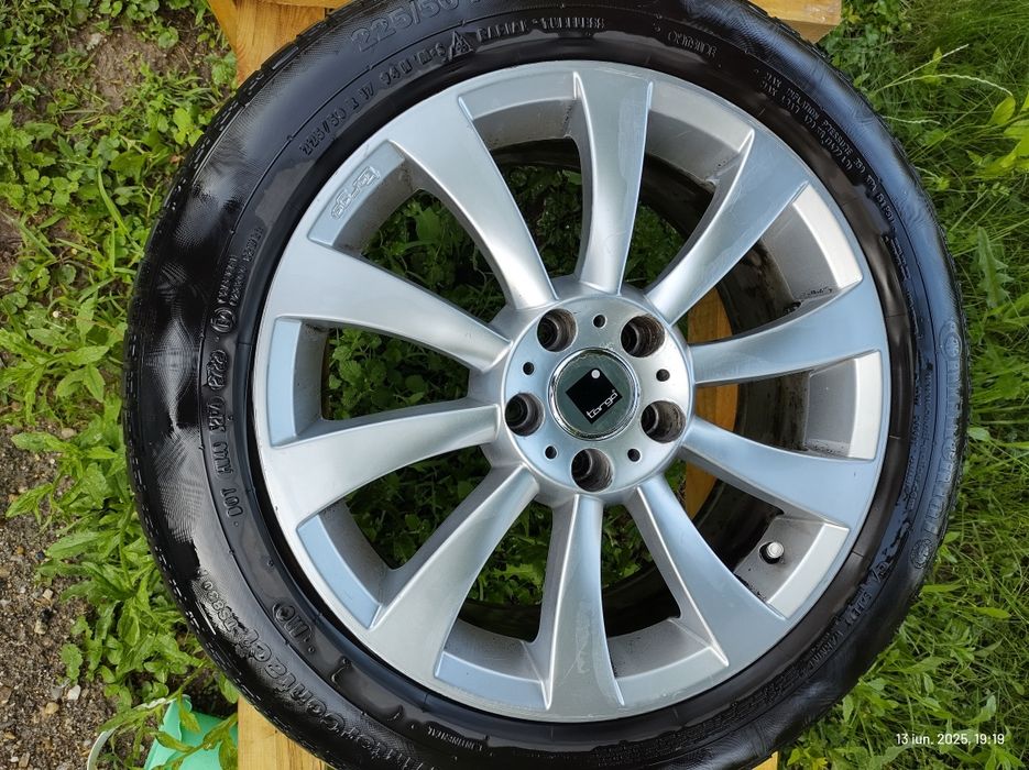 Jante Targo din magneziu, R17, 5 prezoane