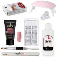 Kit complet de unghii cu PolyGel