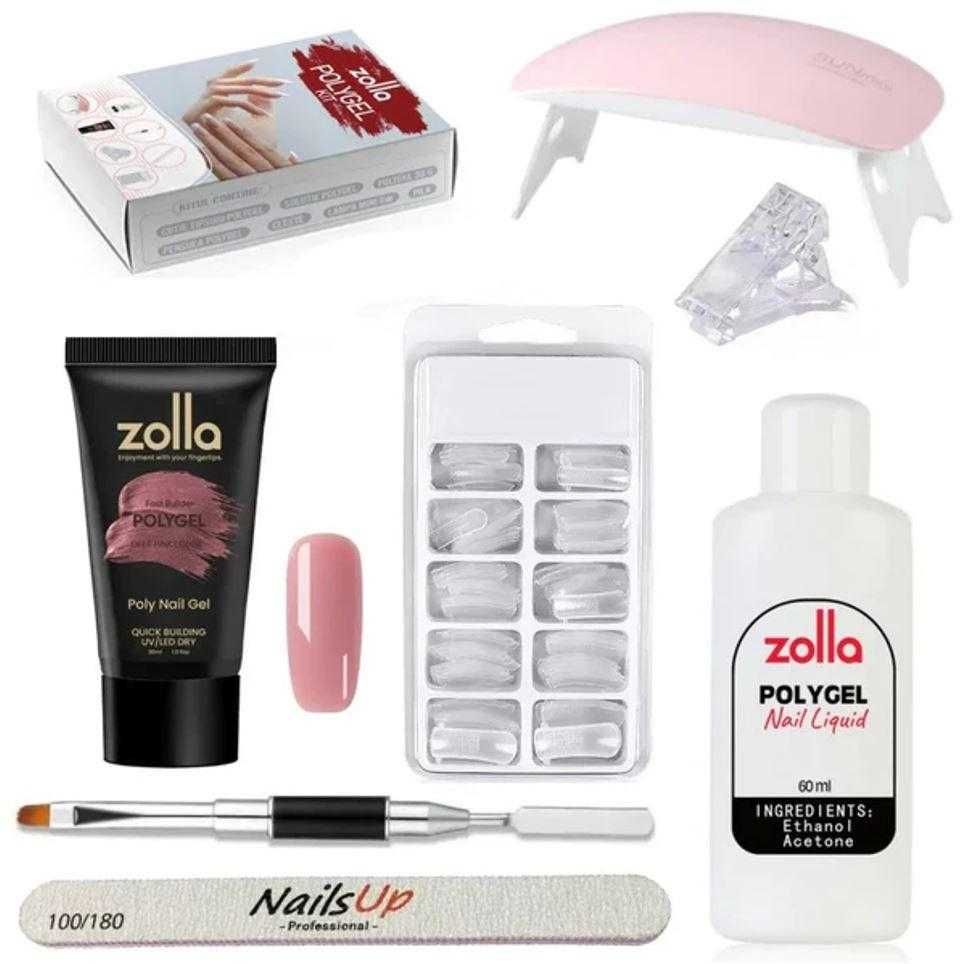 Kit complet de unghii cu PolyGel