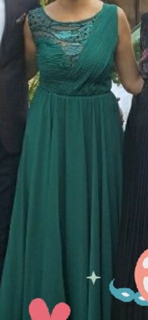 Rochie verde de nunta