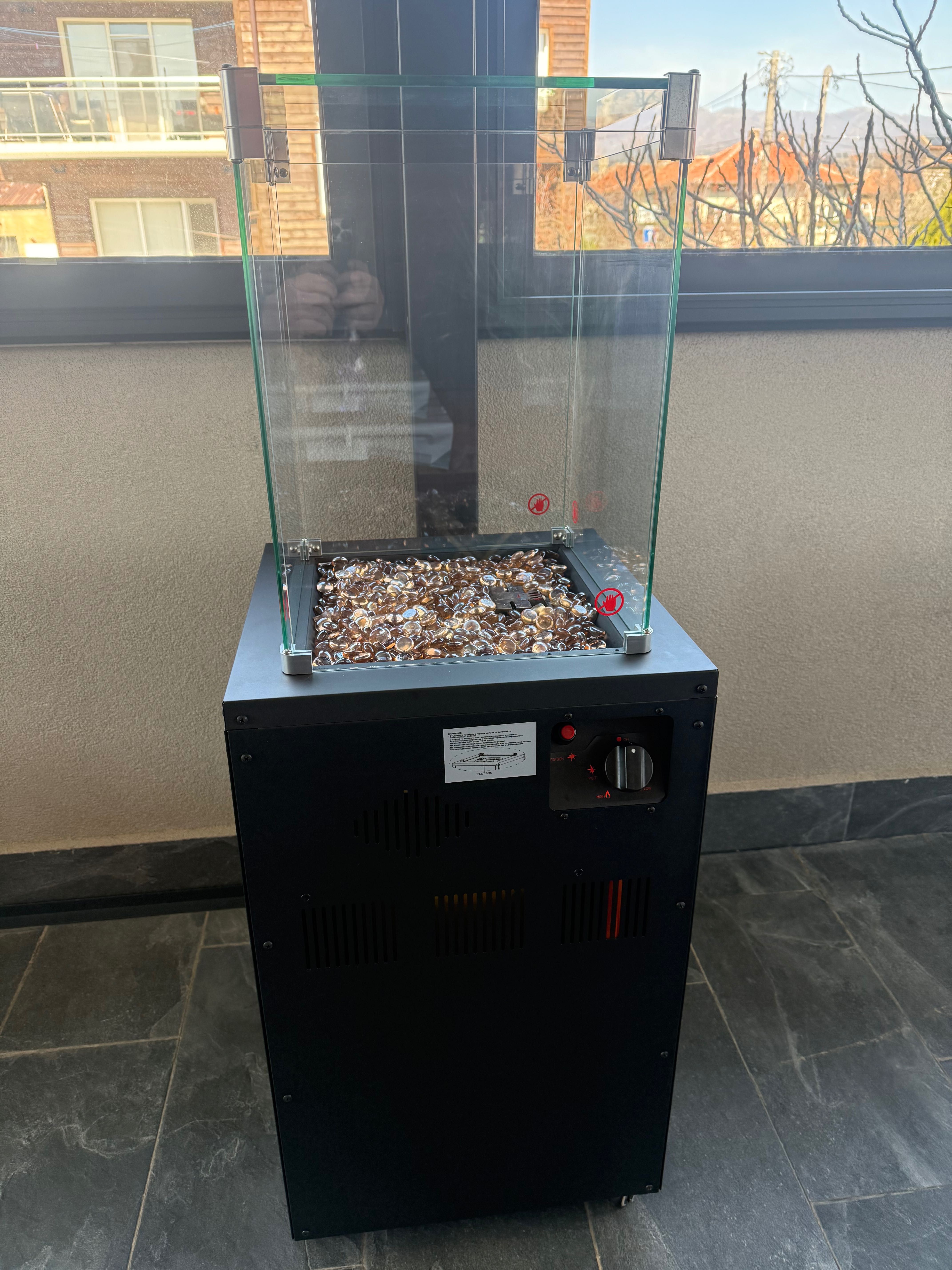 Газова Камина/ Градинска Печка