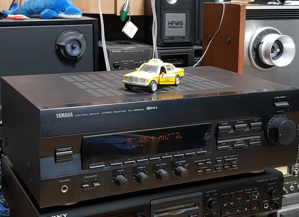 Amplificator Audio Statie Stereo Vintage YAMAHA RX496RDS BLACK