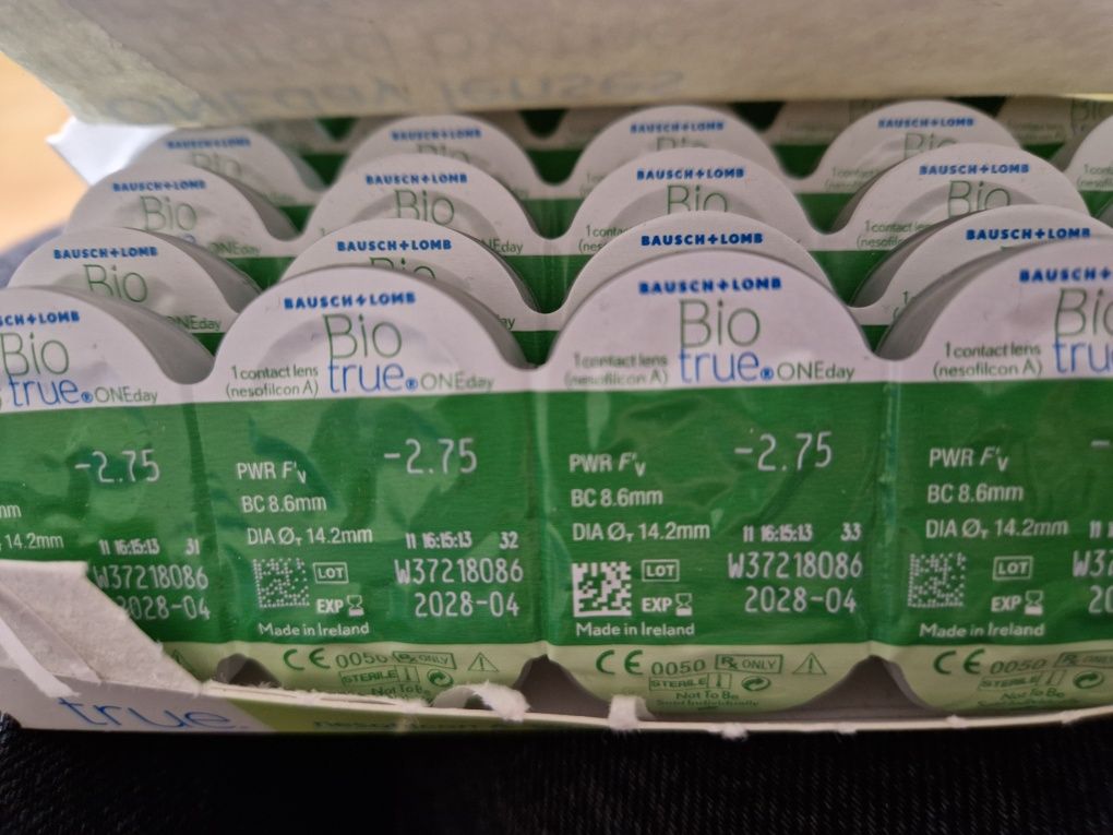 Контактни лещи  biotrue one day lenses