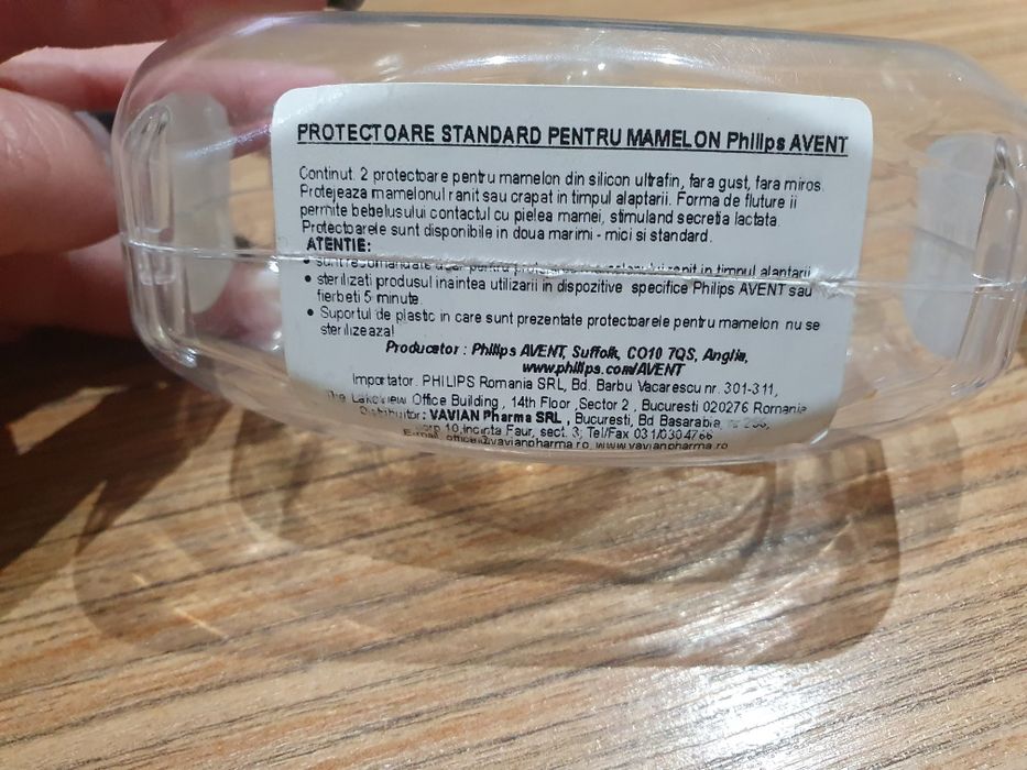 Protectoare mameloane Philips Avent + pompa de sani manuala Chicco