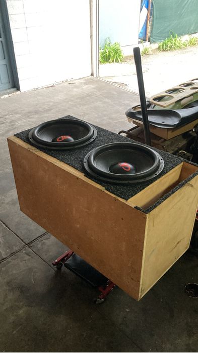 Incinta MDF subwoofer 2x15 31hz