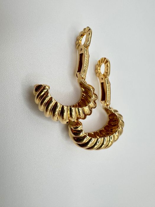 Обеци Cartier златни
