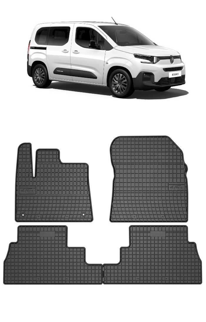 Гумени стелки Frogum съвместими с Citroen Berlingo III 2018+