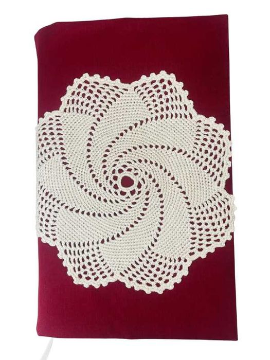 Калъф за книга с Дантелата на баба Гина, с. Катуница