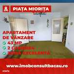 Etaj intermediar ! Apartament cu doua camere! Piata Miorita! CE1055