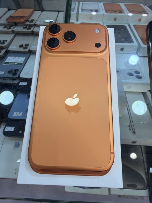 Apple iphone 17 pro max 256 gb orenc sim 47 sikl batareka 100%