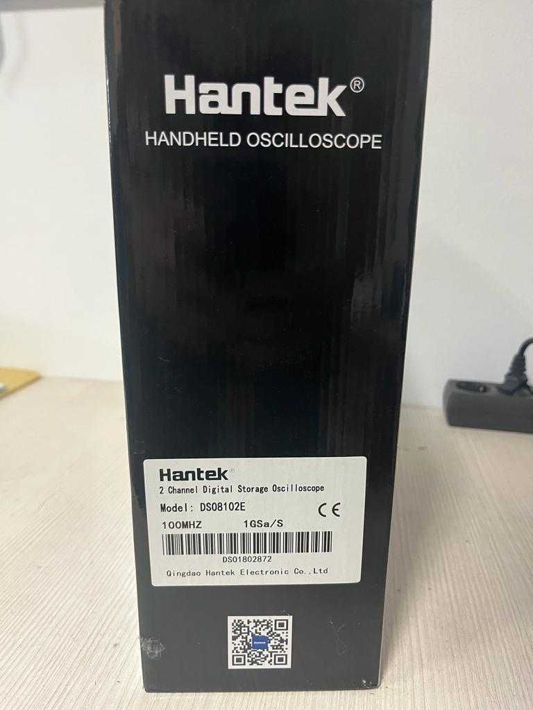 Osciloscop portabil Hantek nou, husă și accesorii