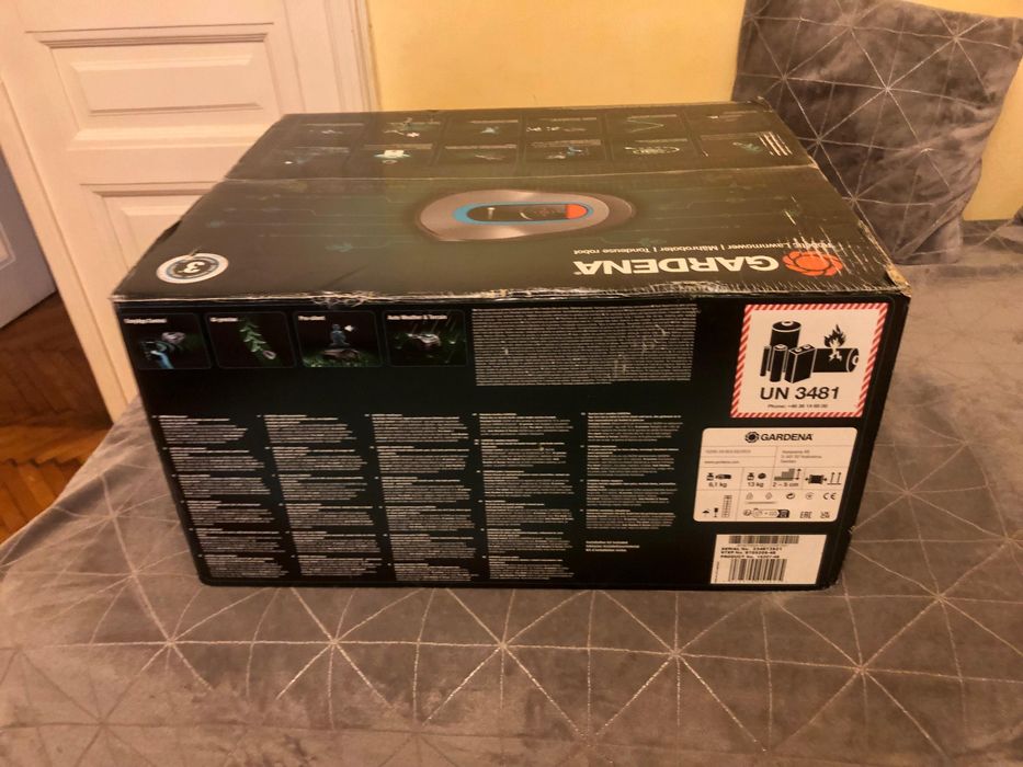 Robot tuns iarba gazon Gardena Sileno Minimo 450 Bluetooth Nou sigilat