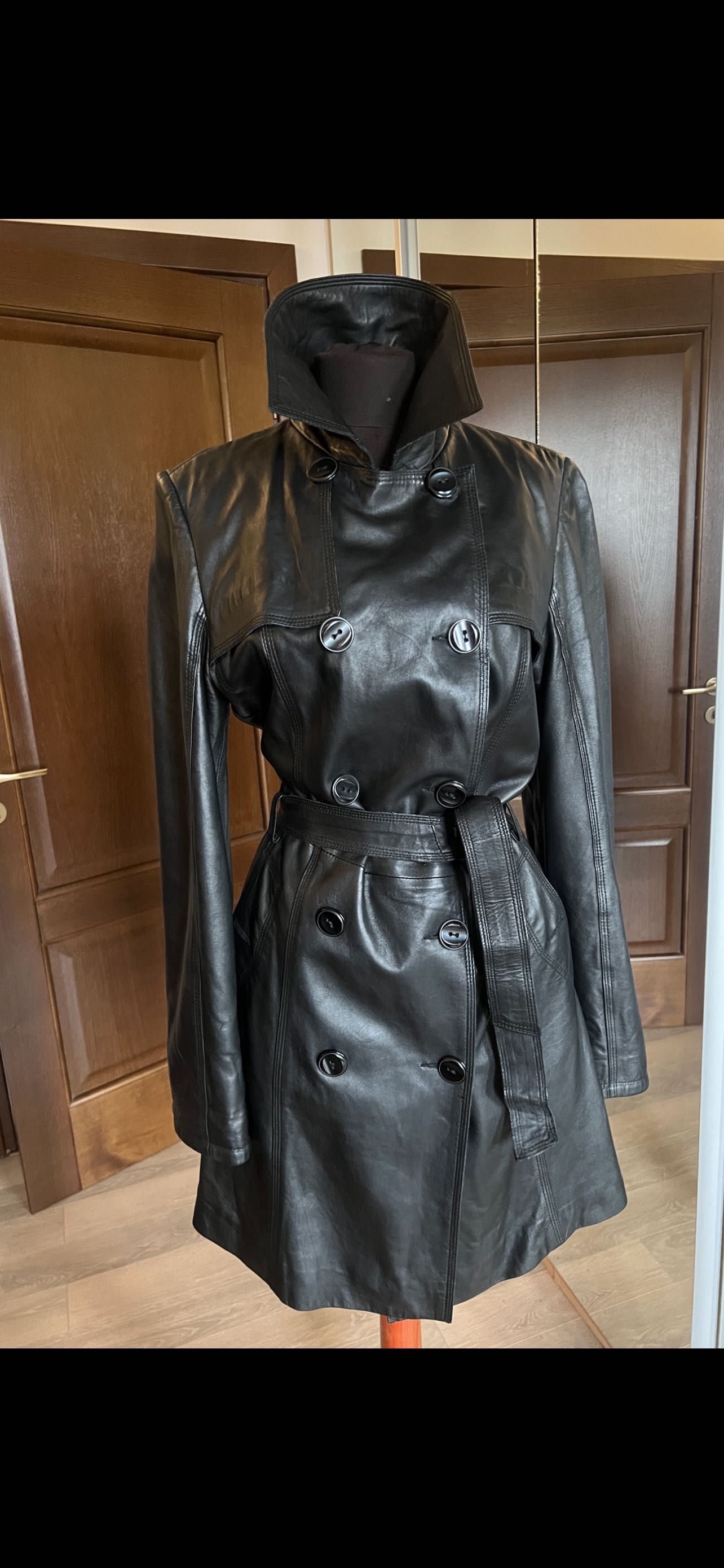 Trench piele naturala fina( manusa) M