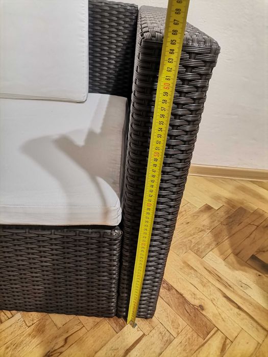 Нов ратанов диван