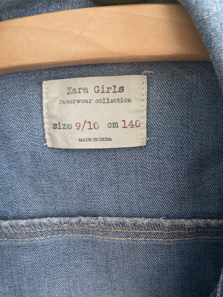 Детско дънково яке на Zara