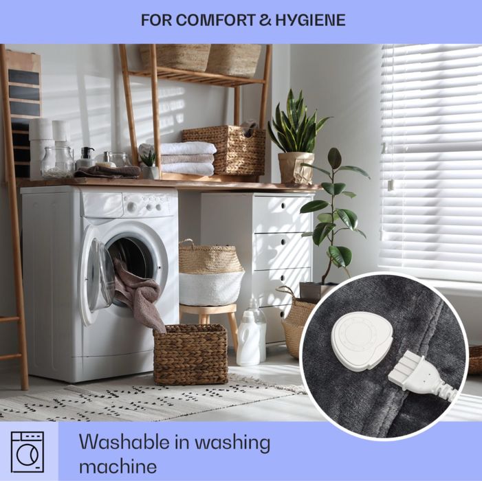 Електрическо/затоплящо одеяло със ръкави