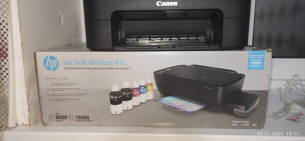 Продам 2 цветных принтера Canon Hp